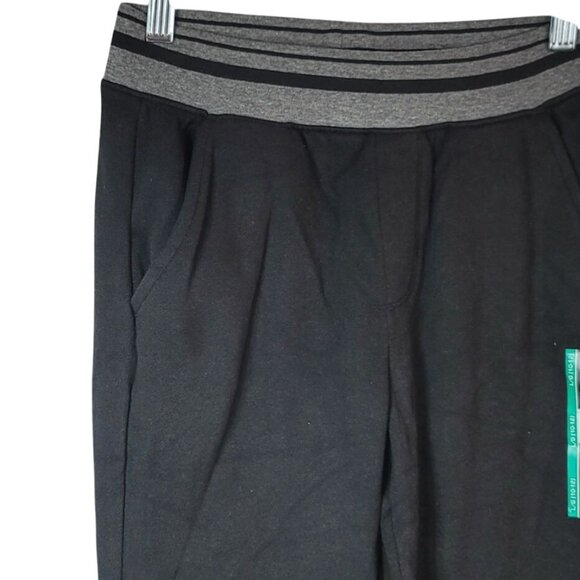 Athletic Works Boys Joggers Pants Black Large Pull On Pockets Sweatpants NWT - Picture 3 of 8